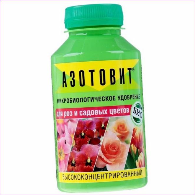 Nawóz mikrobiologiczny Azotovit do róż i kwiatów ogrodowych, A10050, 220 ml