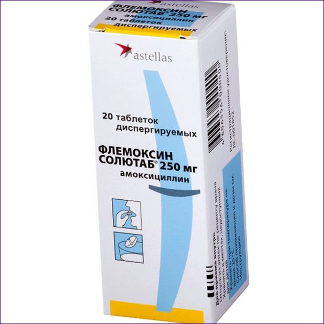 Amoksycylina (Flemoxin Solutab