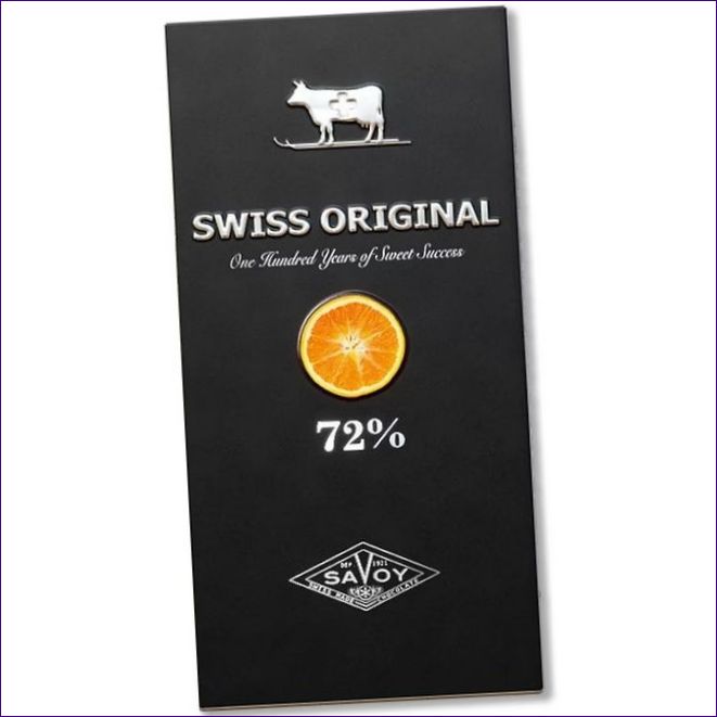 SWISS ORIGINAL bitter z kawałkami pomarańczy