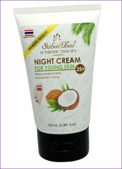 Sabai Thai Night Cream for Young Skin Coconut 25+