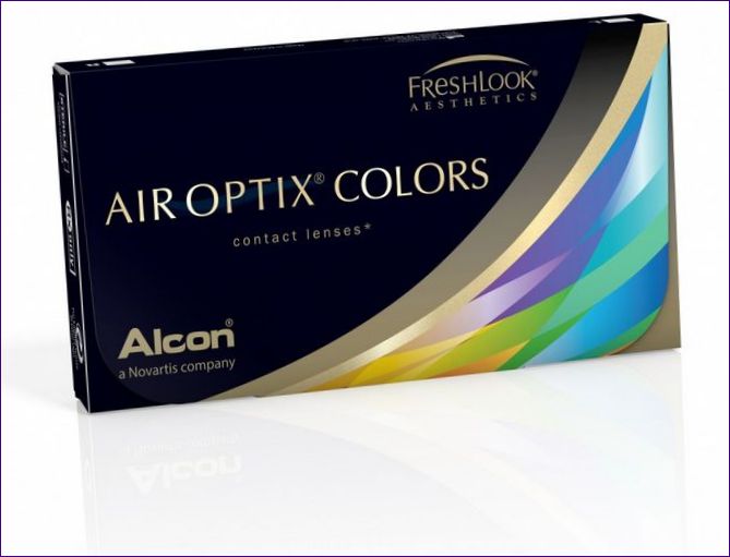 Air Optix (Alcon) Kolory