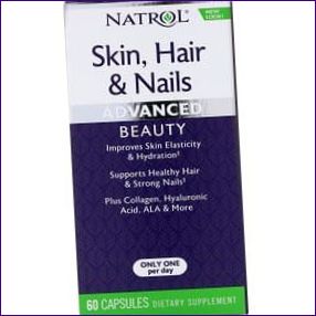 Natrol Suplement wzmacniający zdrowie skóry, włosów i paznokci