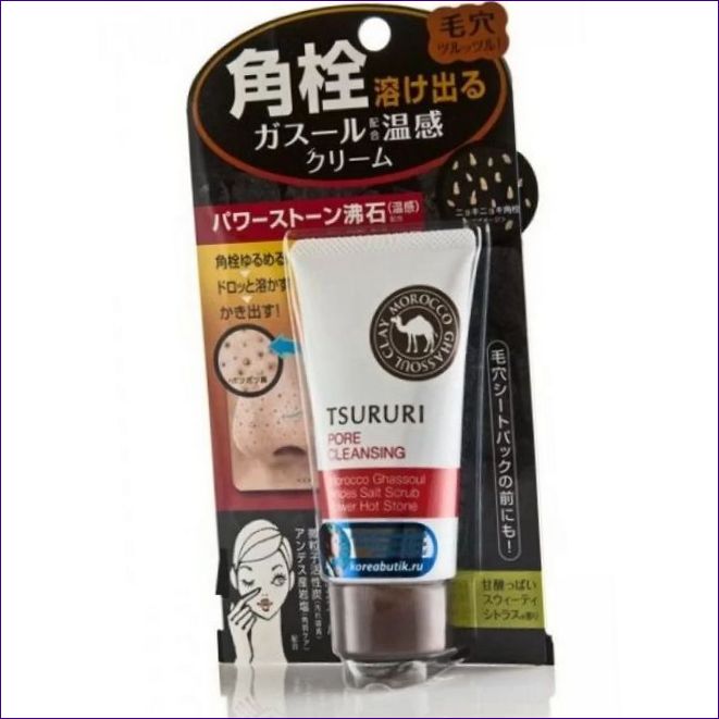 BCL krem do twarzy Tsururi oczyszczający pory krem do twarzy z efektem termicznym