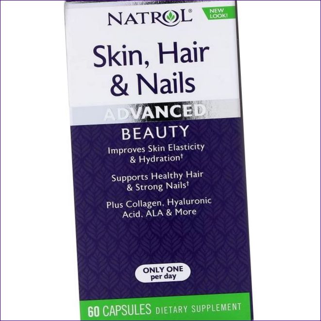 Natrol Suplement zdrowia dla skóry, włosów i paznokci, doskonałe piękno.webp