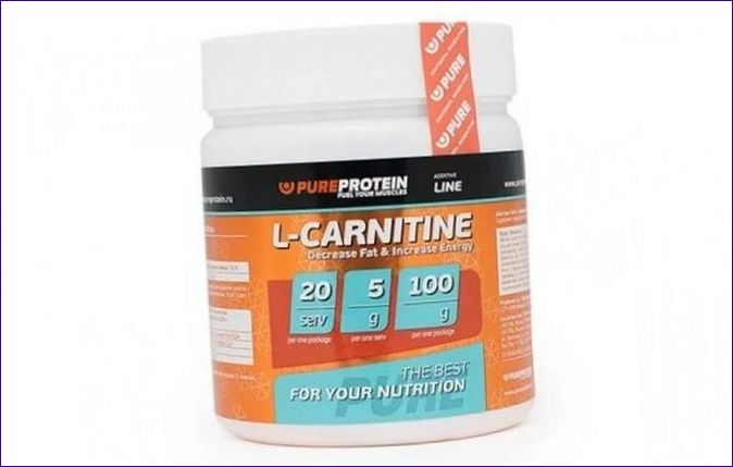 PureProtein L-Karnityna