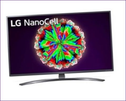 NanoCell LG 43NANO796NF 43 (2020), ciemny tytan