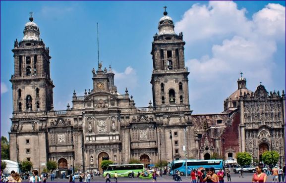 Katedra w mieście Meksyk