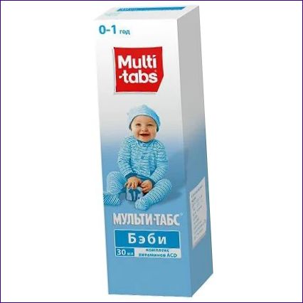 Multitabs Baby (witaminy A, C, E)