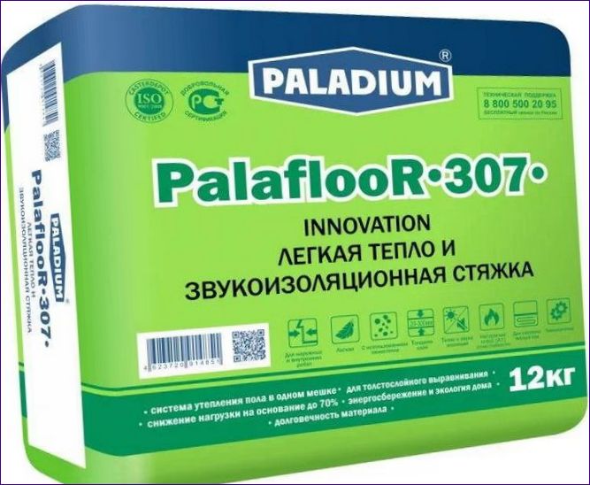 Paladium Palafloor-307 termoizolacyjna wylewka podłogowa, 12 kg