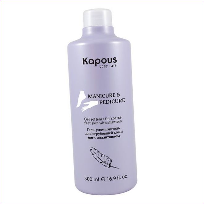 KAPOUS PROFESSIONAL GEL SOFTENER FOR ROUGH SKIN ON THE FEET