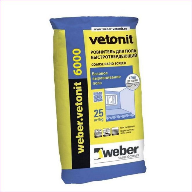 Weber Vetonit 6000, 25 kg