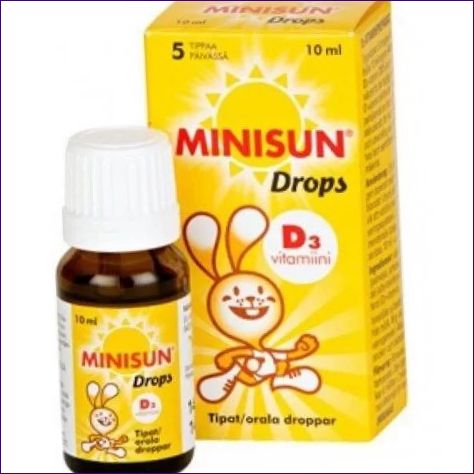 Minisun Drops D3